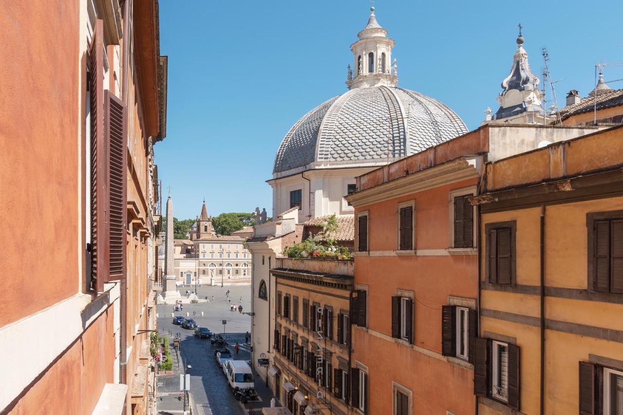 Piazza Del Popolo Apartment With View Рим Экстерьер фото